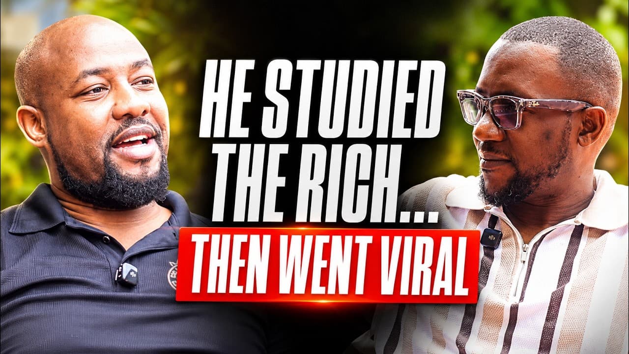 Keith Muoki sharing his journey in a long-form interview