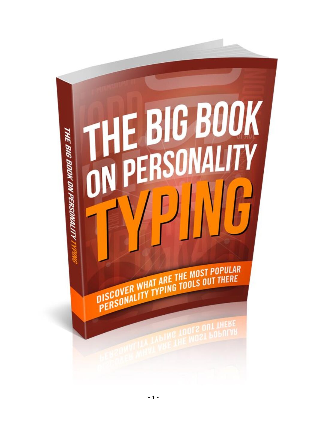 THE BIG BOOK ON PERSONALITY TYPING